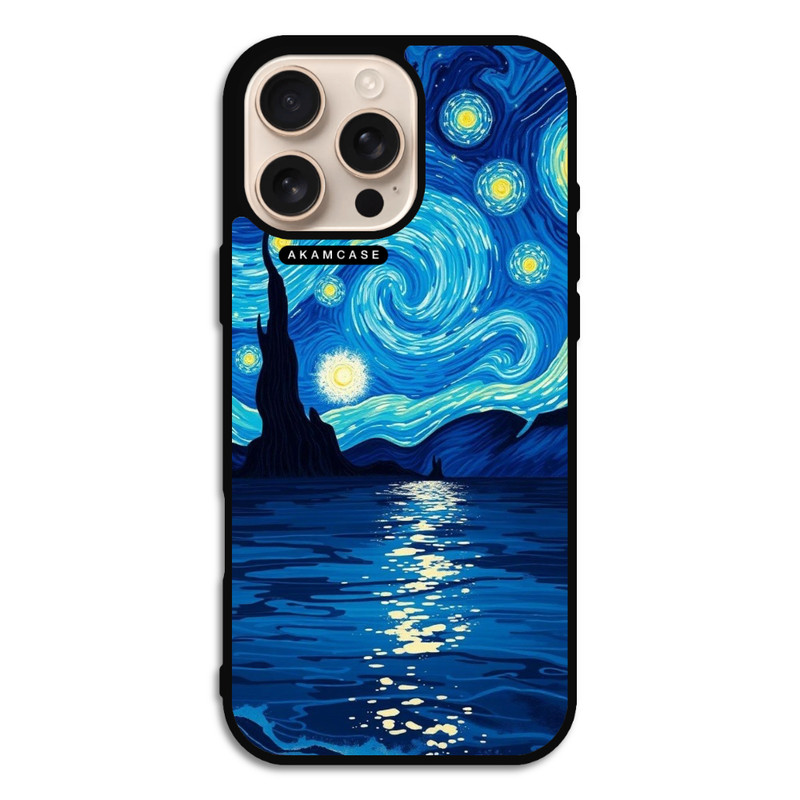کاور آکام مدل AMC-WA16PROMAX-VANGOGH-14 مناسب برای گوشی موبایل اپل iPhone 16 Pro Max