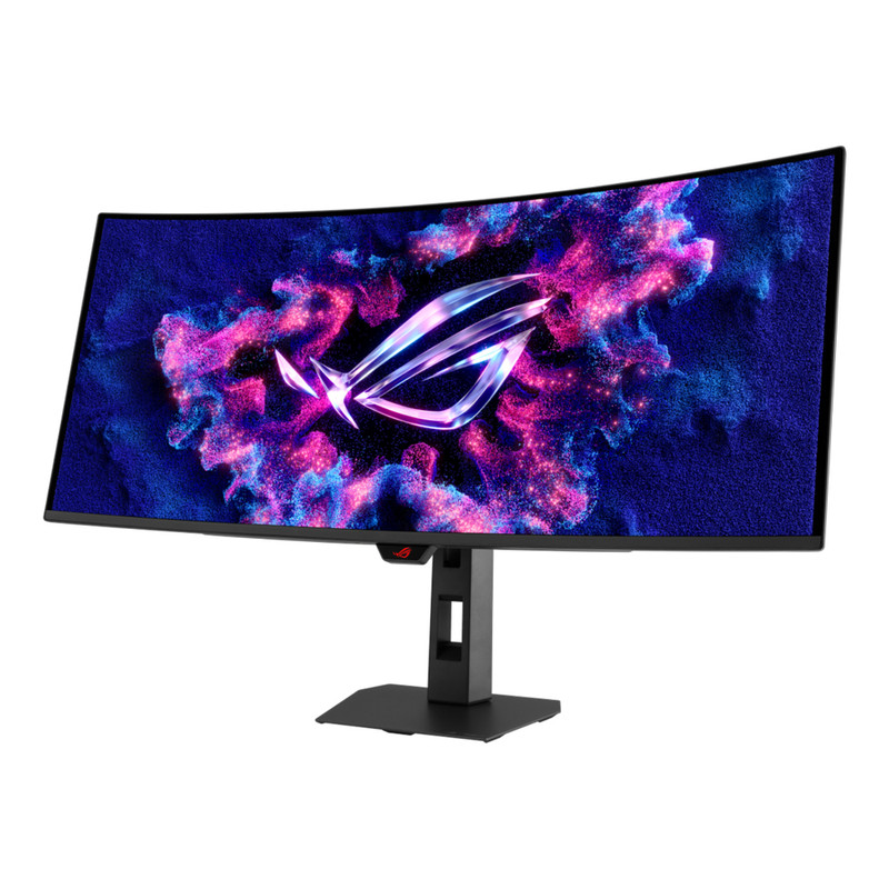 مانیتور خمیده گیمینگ 34 اینچ ایسوس مدل ROG Strix XG34WCDMS با وضوح 4K، پنل QD-OLED و نرخ به‌روزرسانی 280 هرتز