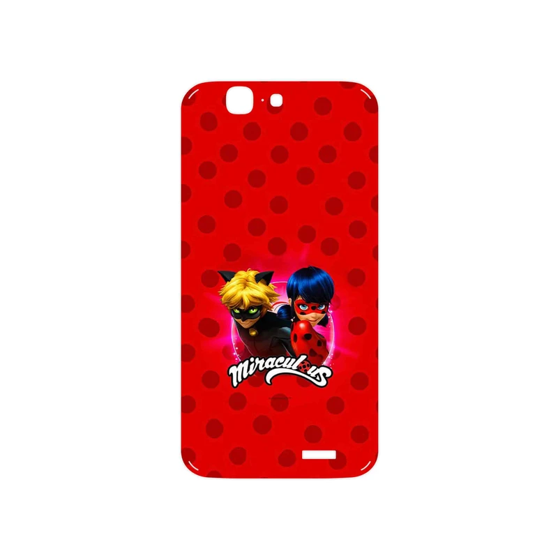 برچسب پوششی ماهوت مدل Ladybug and Cat Noir مناسب برای گوشی موبایل هوآوی Ascend G7