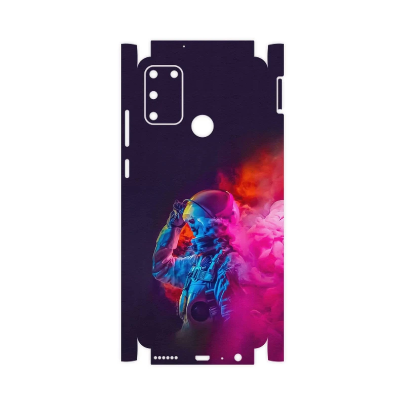 برچسب پوششی ماهوت مدل Smoke Rainbow Digital Art 1-FullSkin مناسب برای گوشی موبایل آنر 9A