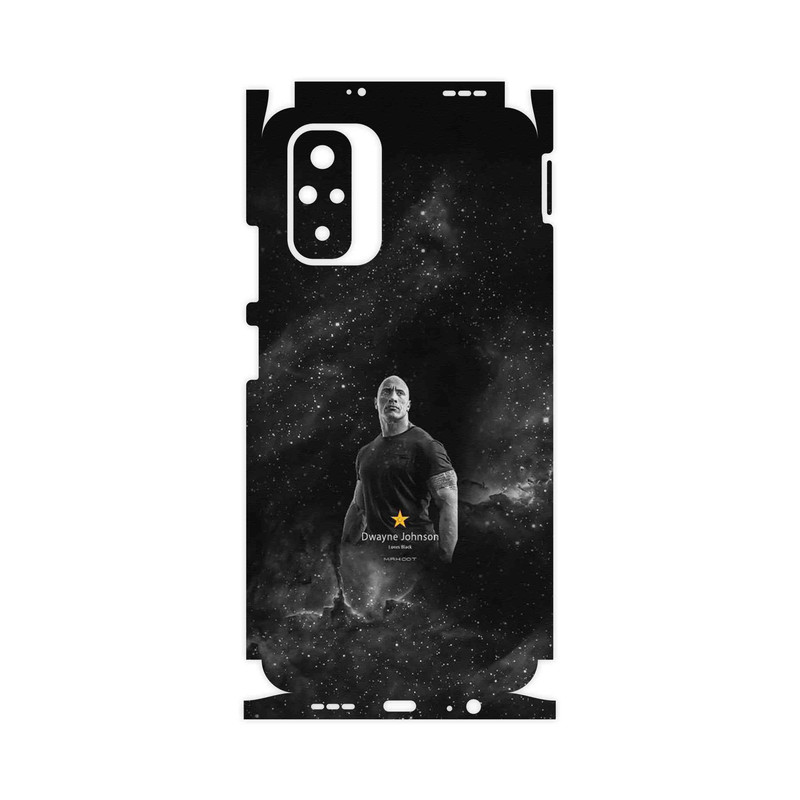 برچسب پوششی ماهوت مدل Dwayne Johnson-FullSkin مناسب برای گوشی موبایل شیائومی Redmi Note 10s