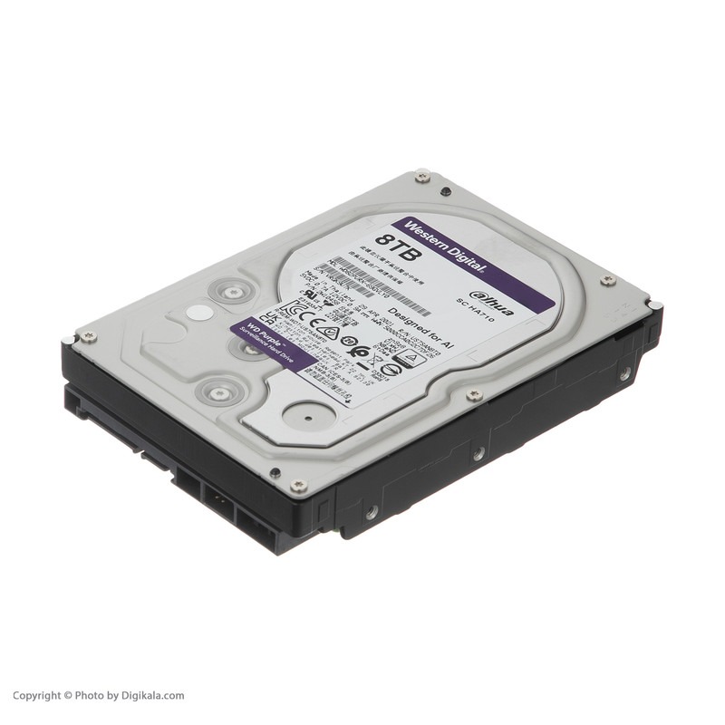هارددیسک اینترنال وسترن دیجیتال مدل Purple WD82PURX-69GVLY0 ظرفیت 8 ترابایت 3