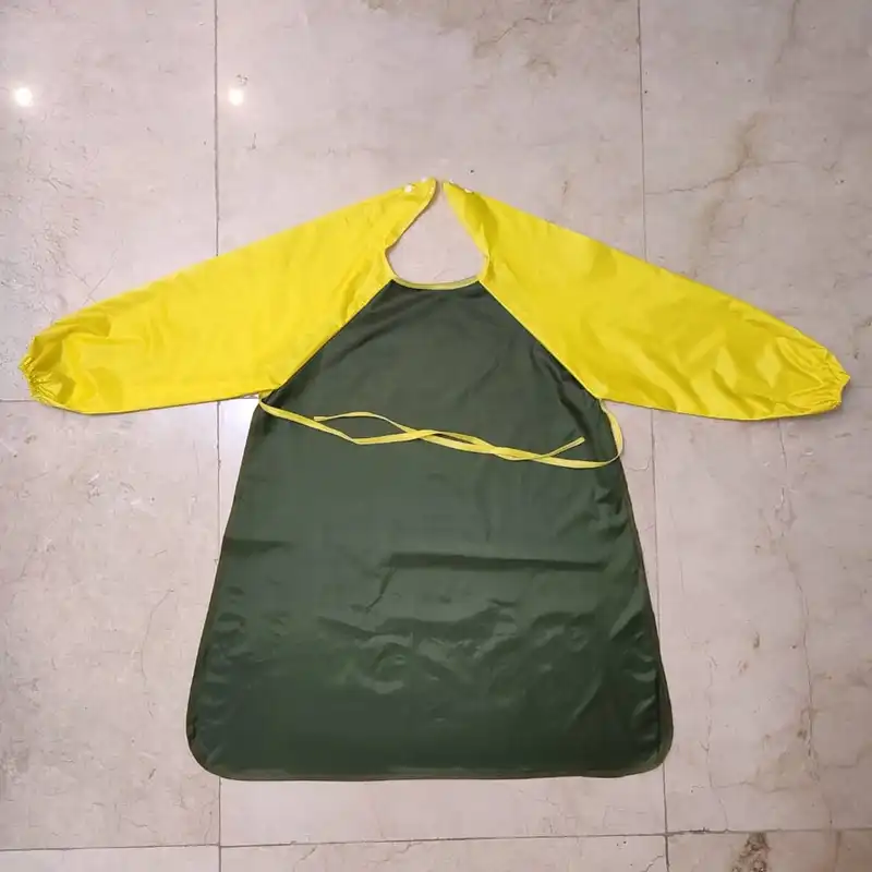 پیشبند نقاشی مدل ضدآب آستین دار کد YG310