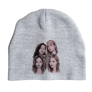 کلاه بافتنی مدل Black Pink 010