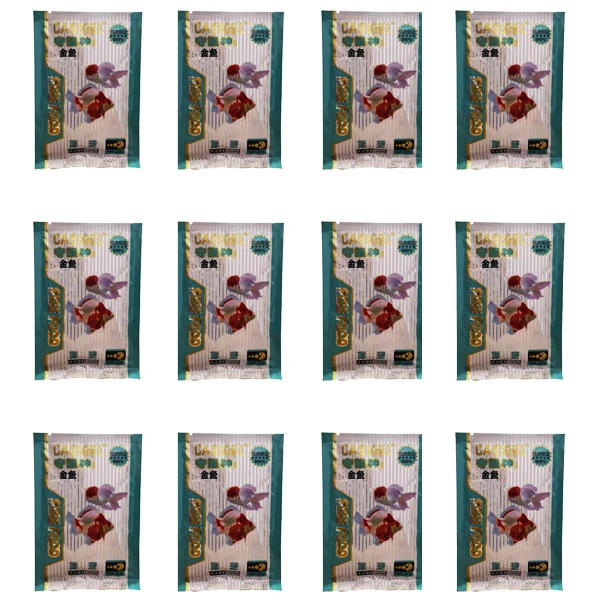 غذا ماهی کاسیل مدل GOLDFISH وزن 20 گرم بسته 12 عددی