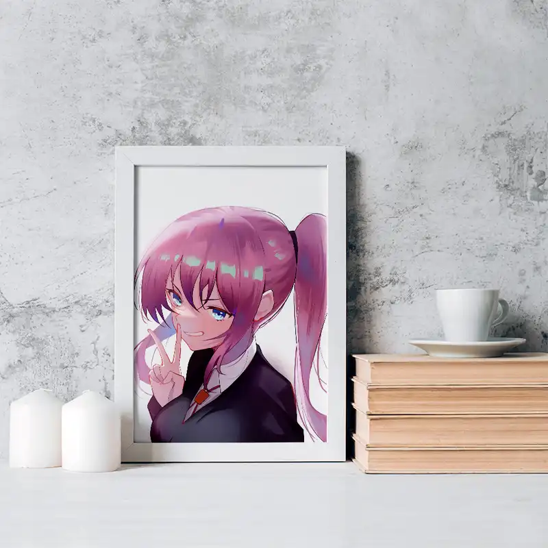 تابلو خندالو مدل شیکیموری سان انیمه شیکیموری کد 15875