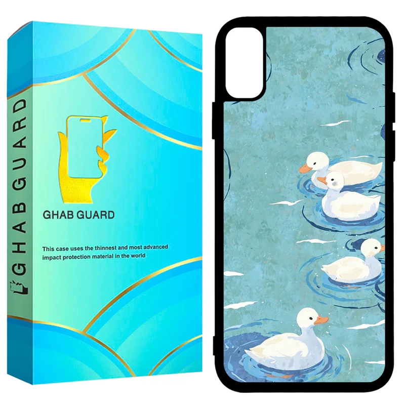 کاور قاب گارد طرح اردک مدل GCHPX مناسب برای گوشی موبایل اپل iPhone X / XS