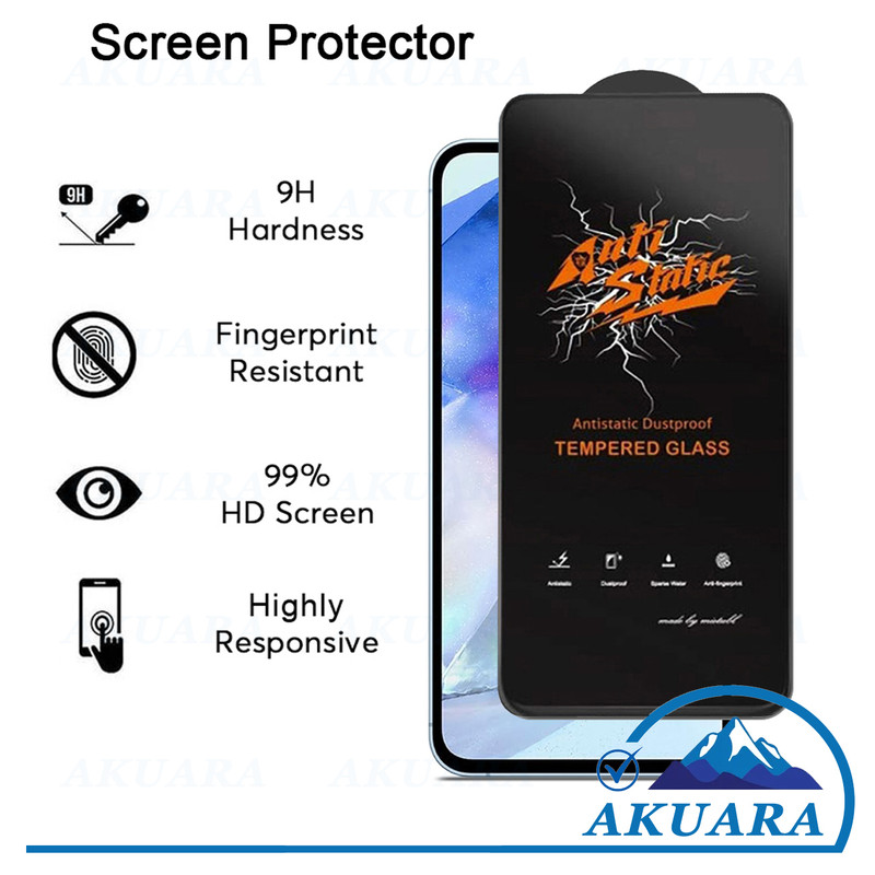 محافظ صفحه نمایش آنتی استاتیک آکوآرا مدل Antistatic AKU as1 مناسب برای گوشی موبایل شیائومی Redmi Note 11 Pro 5G / Note 11 Pro Plus 5G / Mi 11i / 11i HyperCharge 5G / Poco F3 / Poco F4 / Poco F4 GT / Poco X4 Pro 5G 