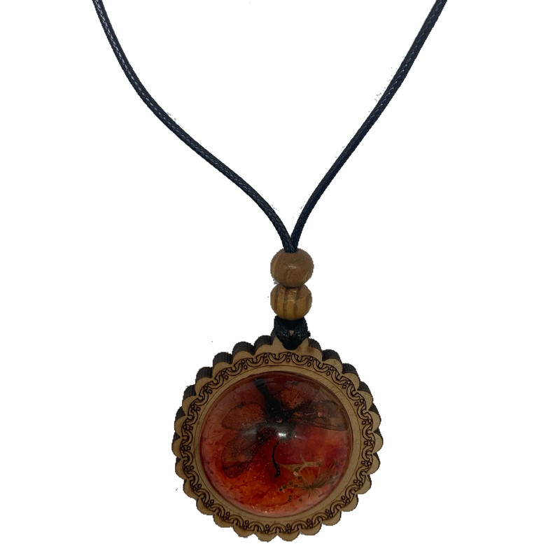 گردنبند دخترانه مدل پروانه و چوب گردنبند دخترانه مدل پروانه و چوب