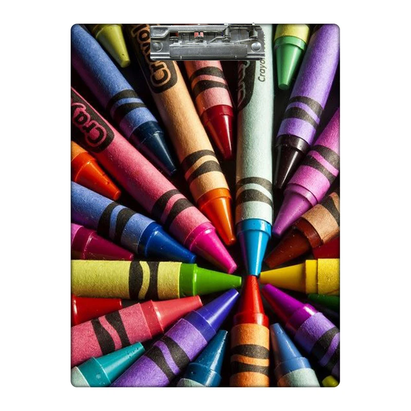 تخته شاسی طرح پترن مداد شمعی ها کد  6277875 سایز A4