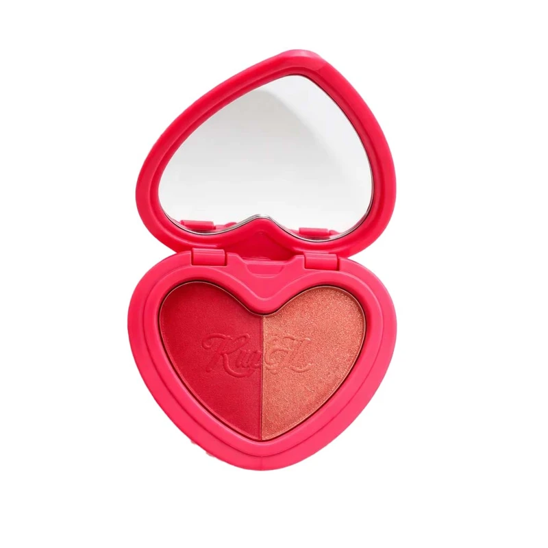 پالت رژ گونه براق بیلیون بیوتی مدل قلبی شماره 3