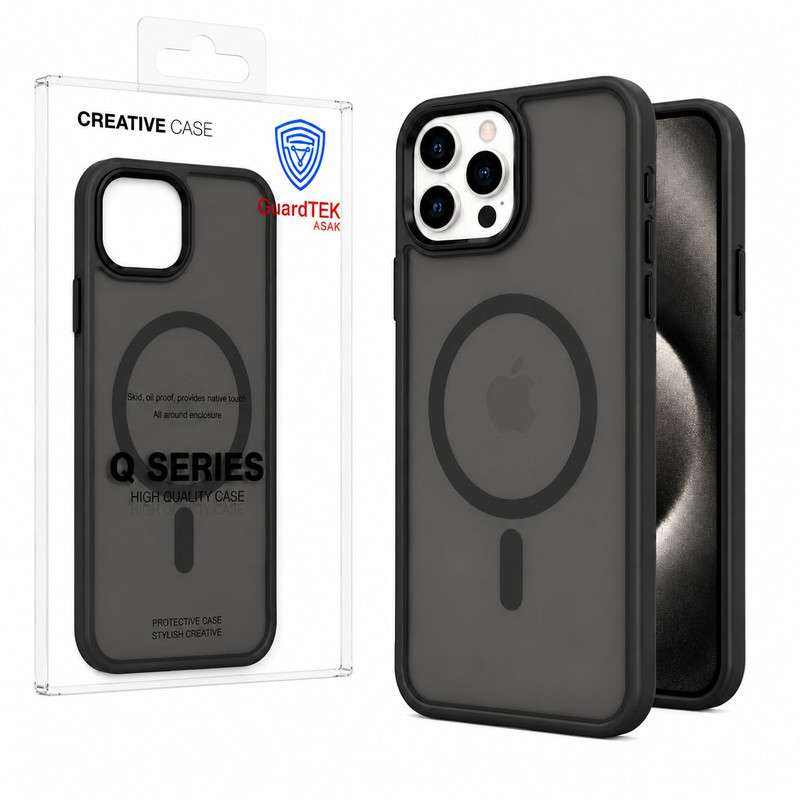 کاور گاردتک اساک مدل QMag مناسب برای گوشی موبایل اپل iPhone 12 Pro Max
