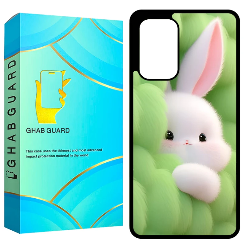 کاور قاب گارد طرح خرگوش مدل GCHPA53 مناسب برای گوشی موبایل سامسونگ Galaxy A53 5G