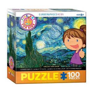 پازل 100 تکه یوروگرافیکس پازلز مدل Starry night