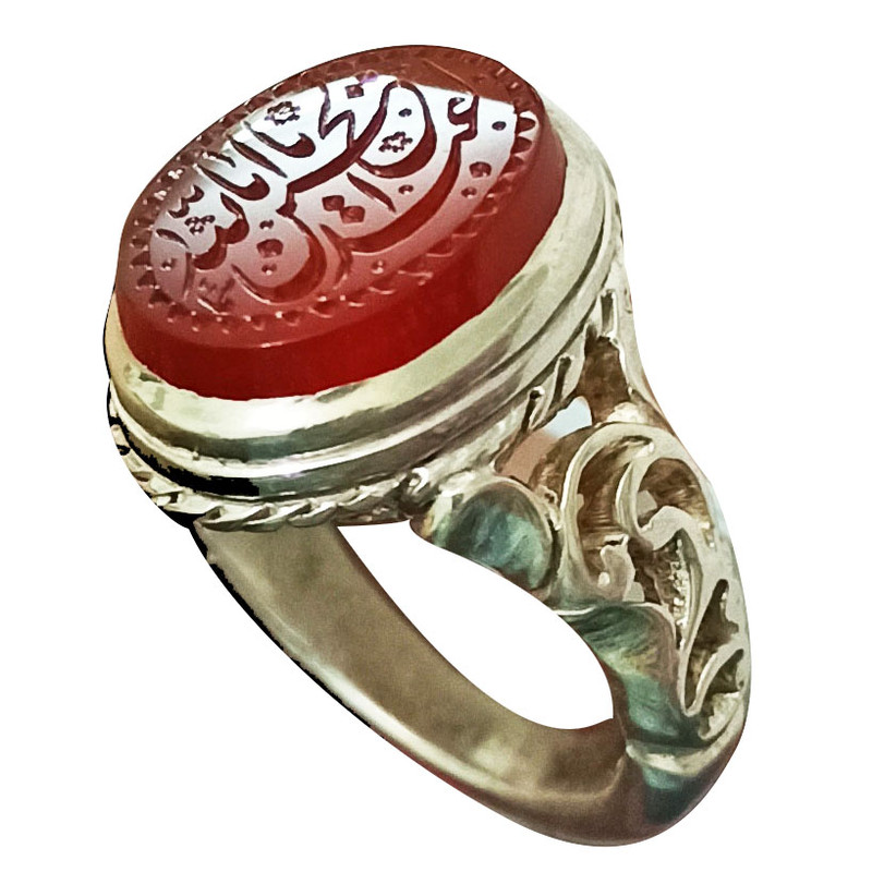 انگشتر نقره مردانه کد 0019