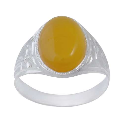 انگشتر نقره مردانه بازرگانی میلادی مدل سنگ عقیق شرف الشمس اصل کد AM_080