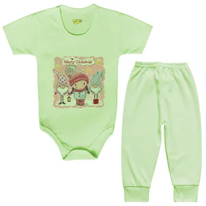 ست بادی و شلوار نوزادی کارانس مدل BSTG-3106