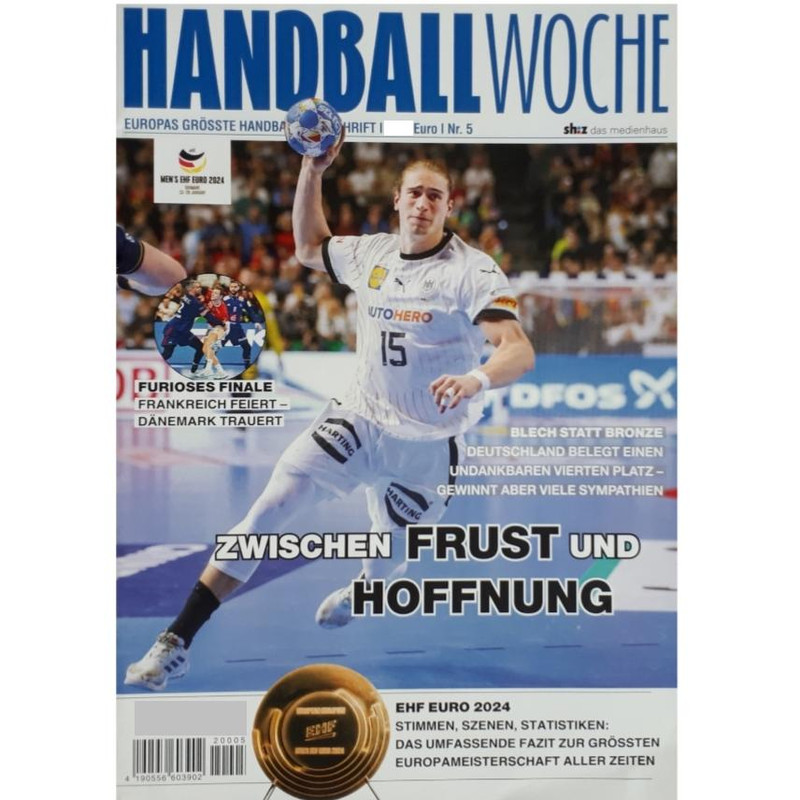 مجله Handball Woche ژانویه 2024