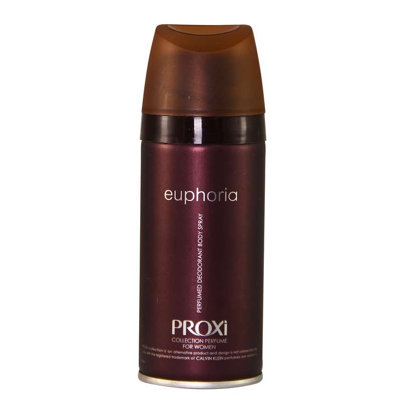 اسپری خوشبو کننده بدن زنانه پروکسی مدل euphoria حجم 150 میلی لیتر اسپری خوشبو کننده بدن زنانه پروکسی مدل euphoria حجم 150 میلی لیتر