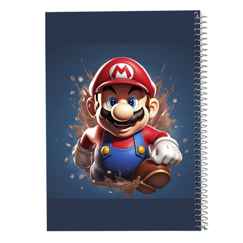 دفتر نقاشی 50 برگ مدوپد مدل super mario کد DF2811