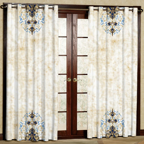 پرده مدل مخمل پانچی کد 7602 سایز 280x140 سانتی متر