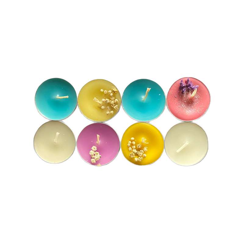 شمع وارمر مدل همیشه بهار بسته 8 عددی