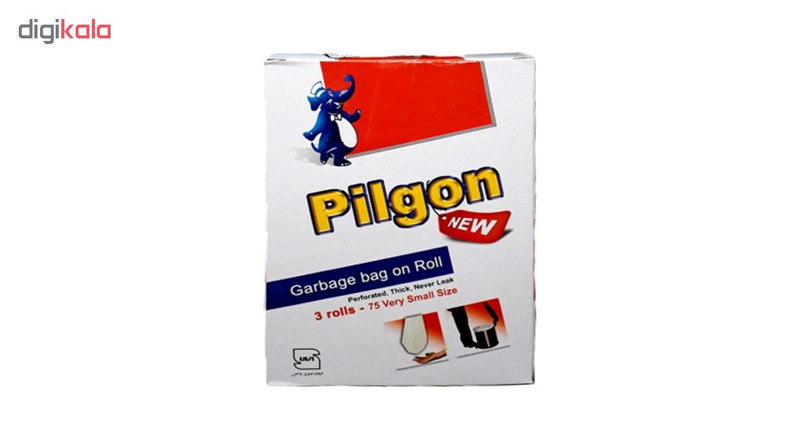 کیسه زباله پیلگون مدل VS1 بسته 75 عددی