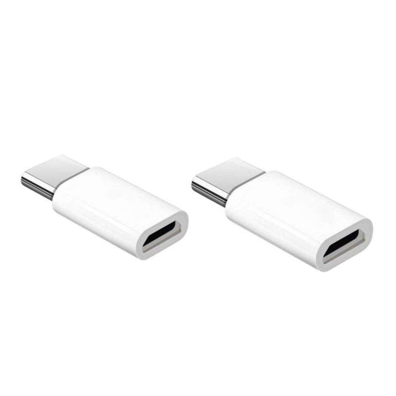 مبدل micro USB به USB-C مدل CQ15 بسته 2 عددی مبدل micro USB به USB-C مدل CQ15 بسته 2 عددی