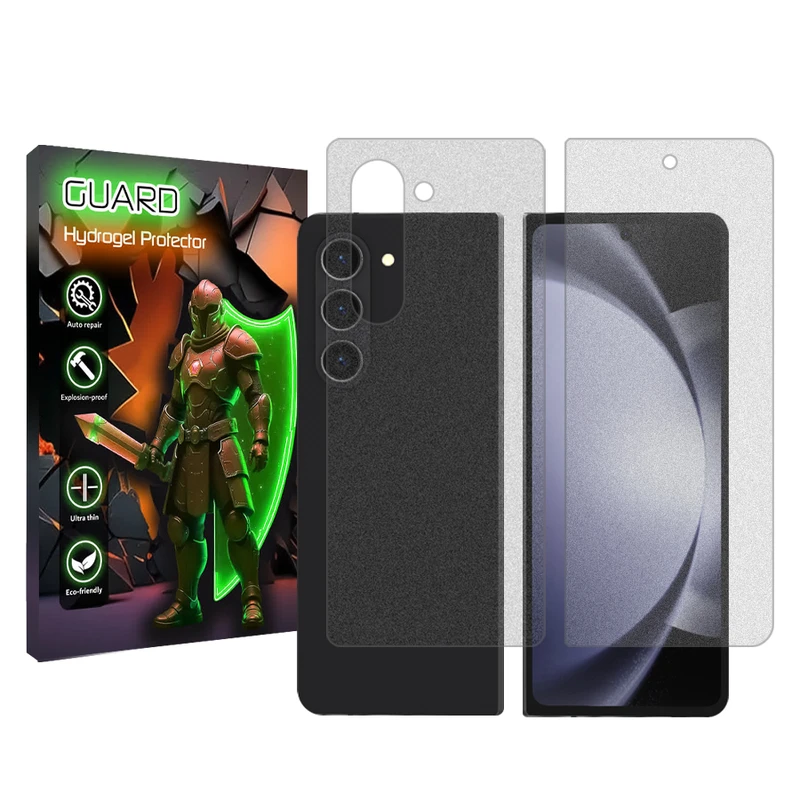 محافظ صفحه نمایش مات گارد مدل Tough مناسب برای گوشی موبایل سامسونگ Galaxy Z Fold5 به همراه محافظ پشت گوشی