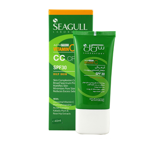 کرم ضد آفتاب رنگی سی گل SPF30 مدل N01 مناسب انواع پوست حجم 40 میلی لیتر