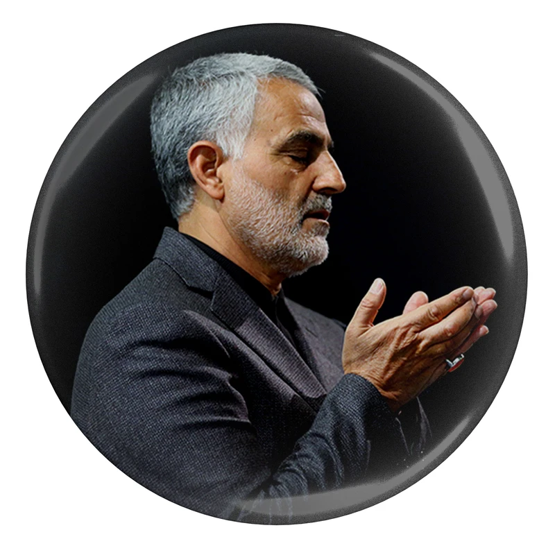  مگنت طرح سپهبد شهید حاج قاسم سلیمانی مدل S12238 