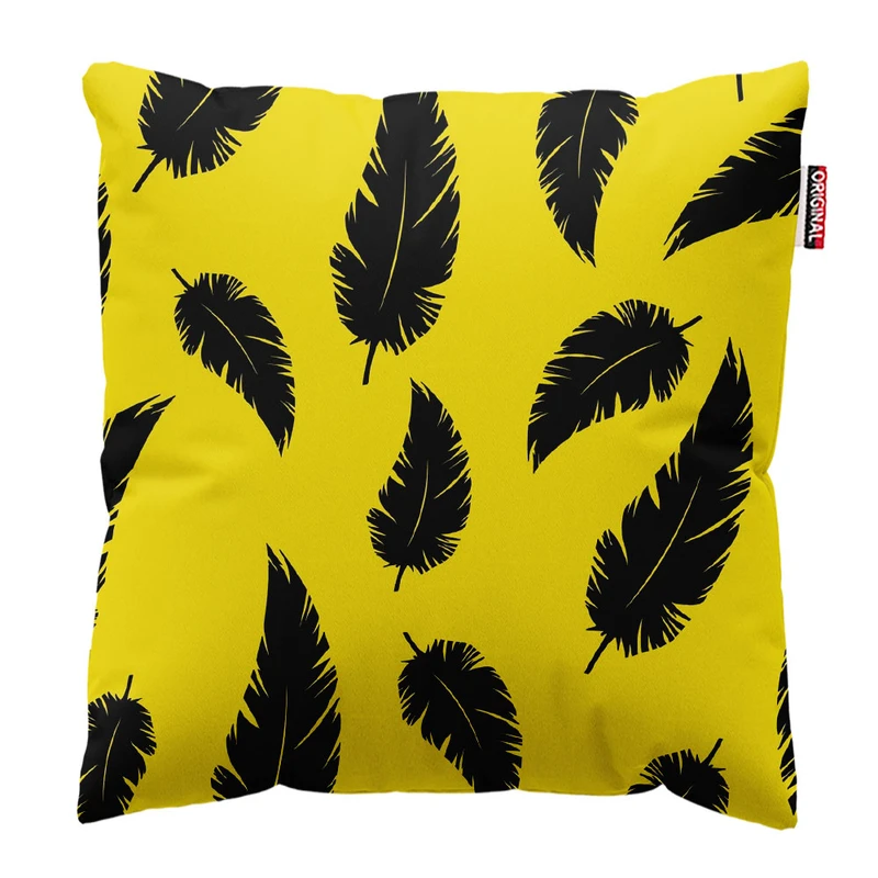 کوسن پاد آفرین طرح برگ سایز 30*30 سانتی متر کد 783