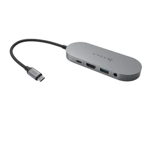 هاب 5 پورت USB-C آدام المنتس مدل CASA Hub S-240GB