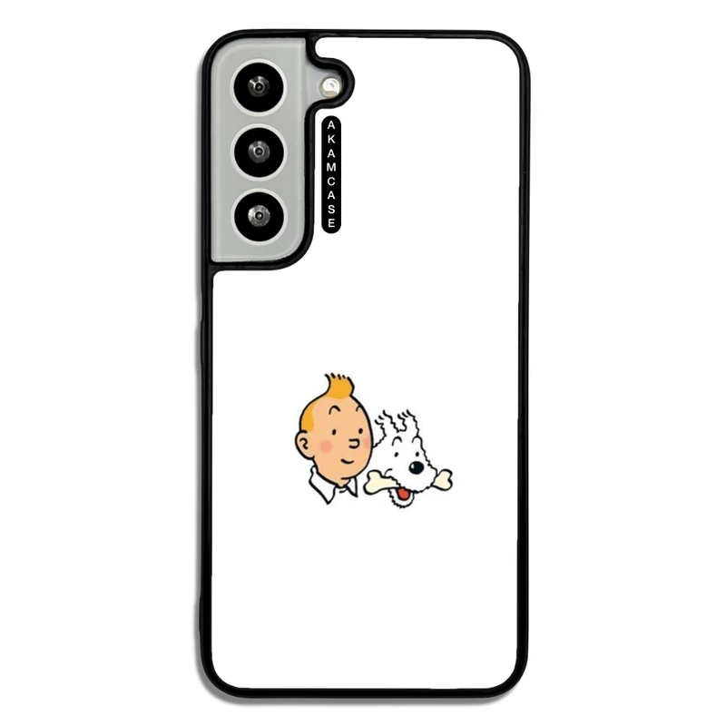 کاور آکام مدل AMC-WSGS22-TINTIN-3 مناسب برای گوشی موبایل سامسونگ Galaxy S22