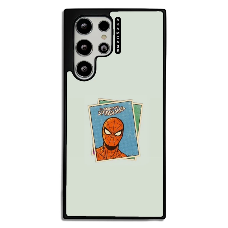 کاور آکام مدل AMC-WSGS22U-SPIDER MAN15 مناسب برای گوشی موبایل سامسونگ Galaxy S22 Ultra
