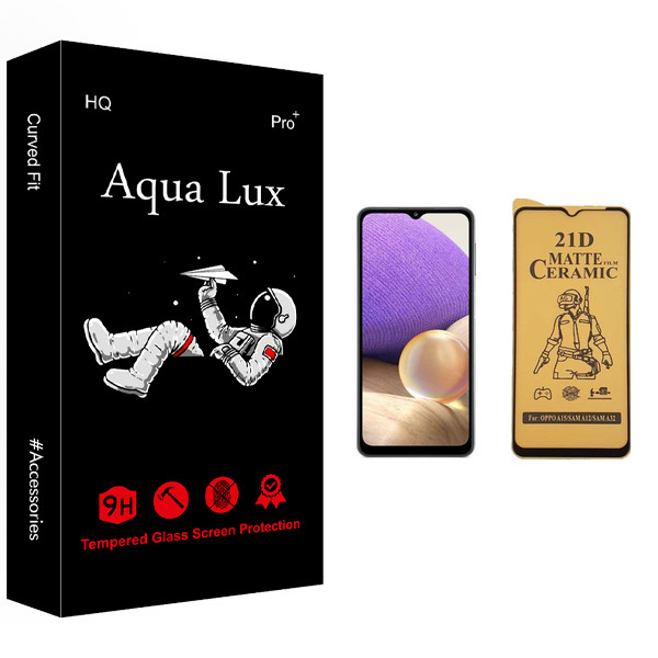 محافظ صفحه نمایش سرامیکی آکوا لاکس مدل +Pro مناسب برای گوشی موبایل سامسونگ Galaxy A32