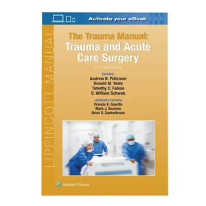 کتاب The Trauma Manual Trauma and Acute Care Surgery اثر جمعی از نویسندگان انتشارات لیپین کات