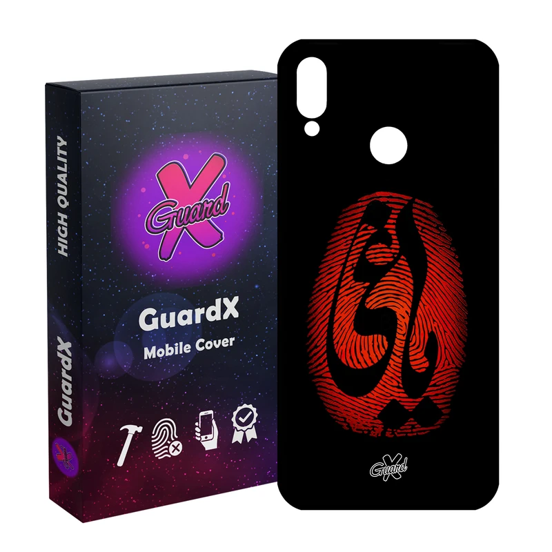 کاور گارد ایکس طرح یاغی مدل Glass10447 مناسب برای گوشی موبایل هوآوی Y9 2019