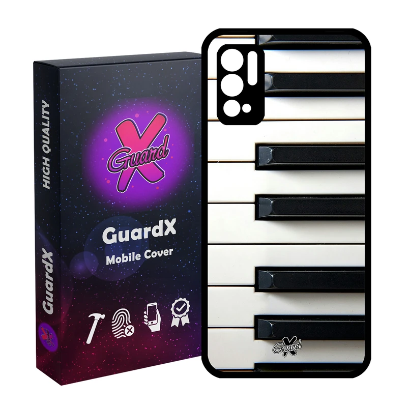 کاور گارد ایکس طرح Piano مدل Glass10101 مناسب برای گوشی موبایل شیائومی Redmi Note 10 5G / Poco M3 Pro