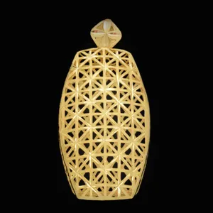 آویز گردنبند طلا 18 عیار زنانه طلای مستجابی مدل آوا فیوژن کد 6741