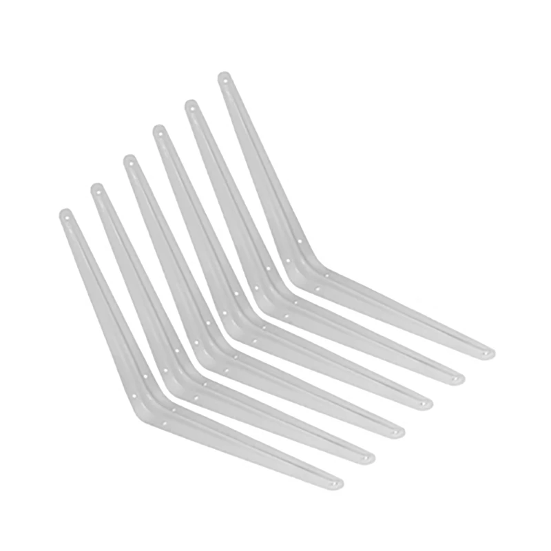 پایه نگهدارنده طبقه دیواری مدل تولزسان کد 6 بسته 6 عددی