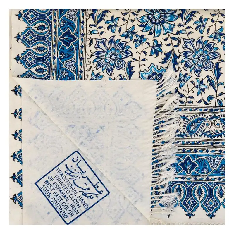 روميزي قلمكار عطريان طرح چهارگلي كد G406