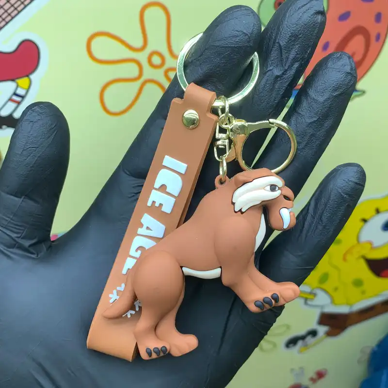 جاکلیدی مدل سیلیکونی طرح تیزدندان عصر یخبندان