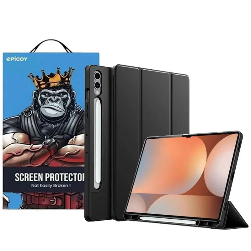 کیف کلاسوری اپیکوی مدل Leather مناسب برای تبلت سامسونگ Galaxy Tab S11 Ultra