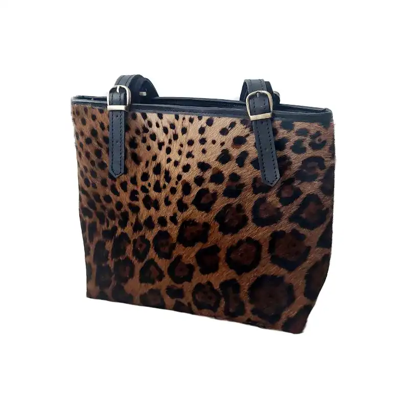 کیف دوشی زنانه مدل لئوپارد