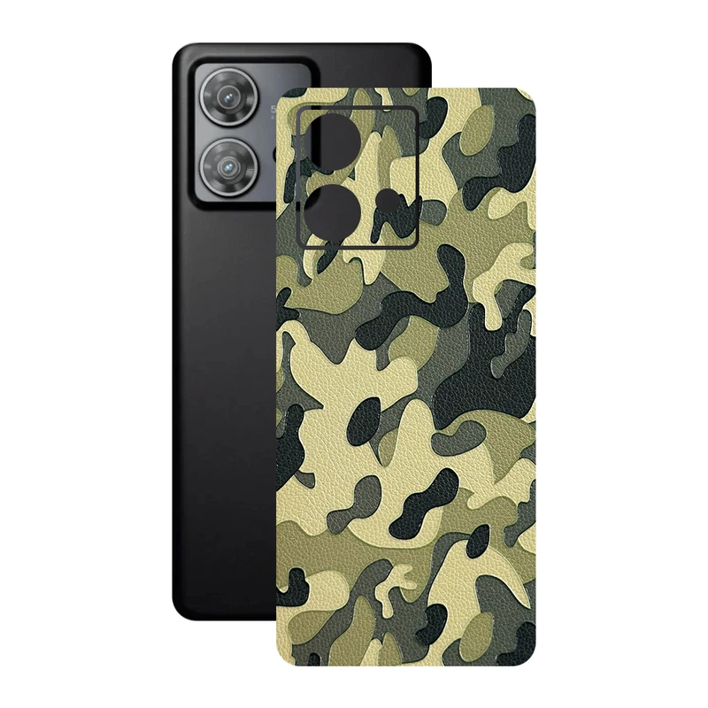 برچسب پوششی ریمکس مدل Leth طرح ارتشی مناسب برای گوشی موبایل موتورولا Edge 40 Neo