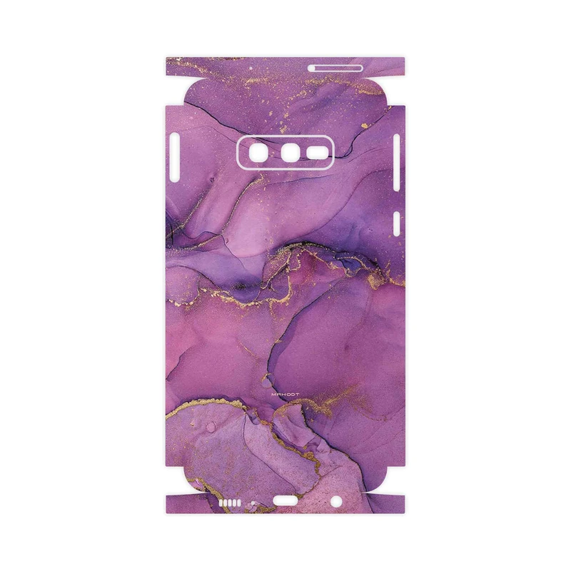 برچسب پوششی ماهوت مدل Purple Marble-FullSkin مناسب برای گوشی موبایل سامسونگ Galaxy S10e