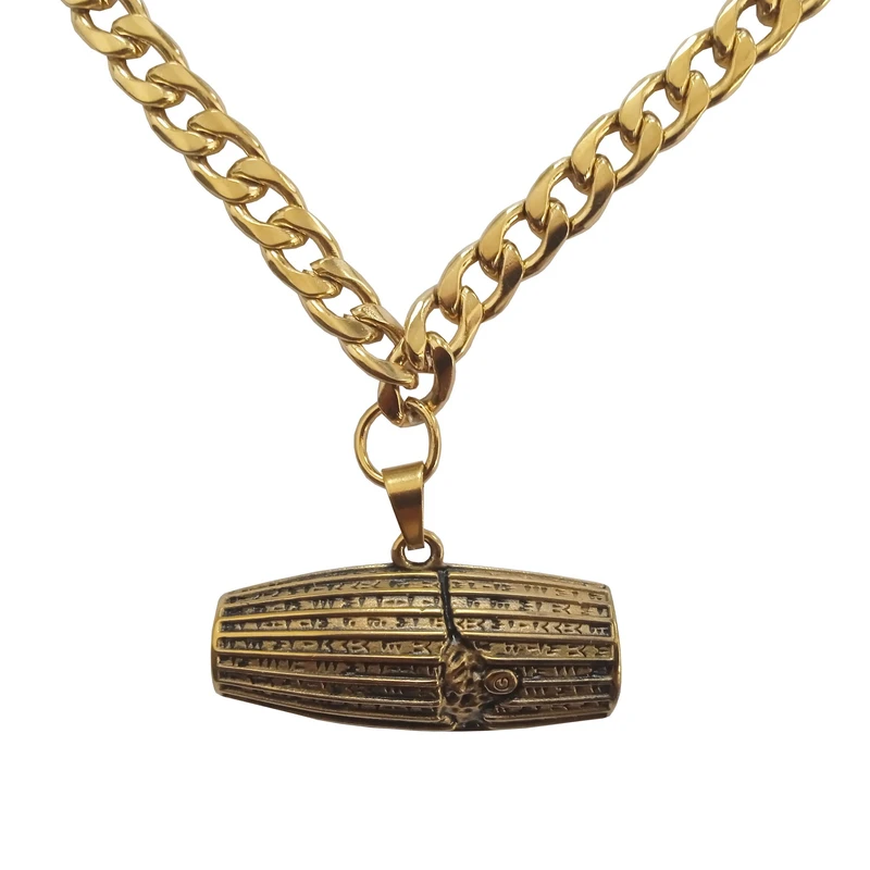 گردنبند مردانه مدل کتیبه