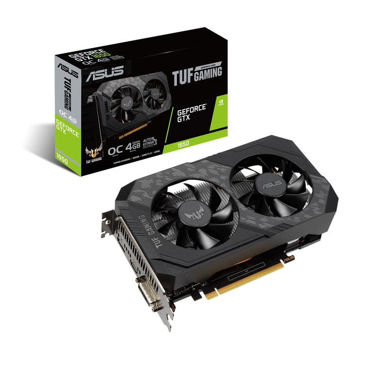 کارت گرافیک ایسوس مدل TUF-GTX1650-O4GD6-P-GAMING 1