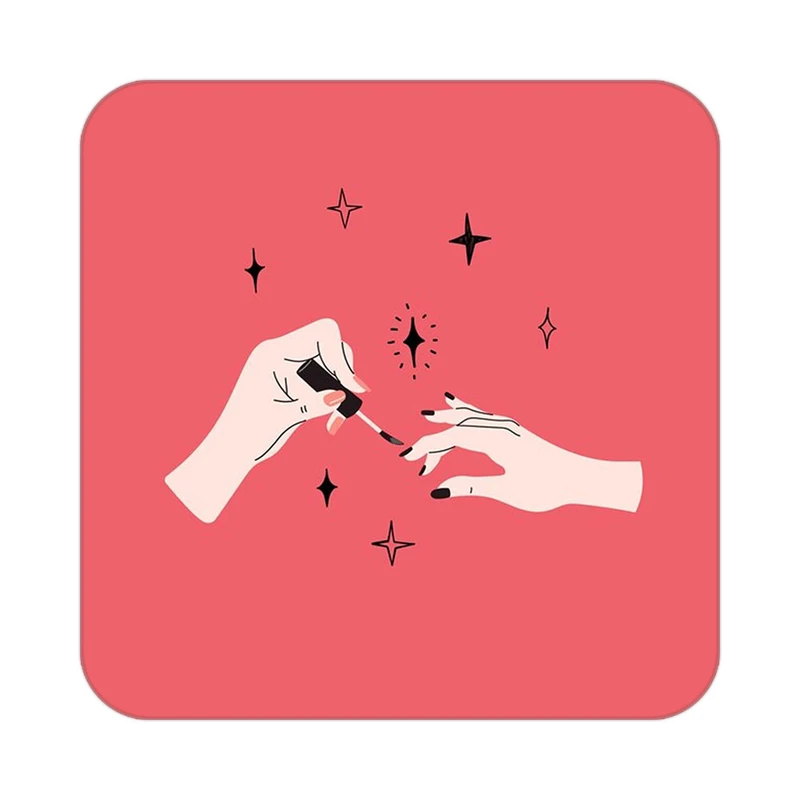 زیر لیوانی کاکتی طرح عاشقانه مدل mp39415